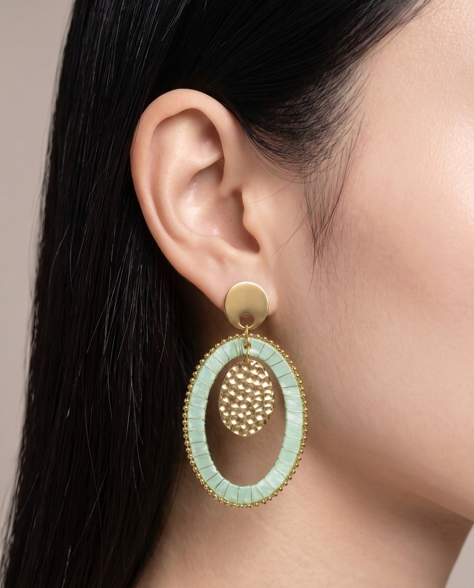 Boucles d'oreilles Thaïs