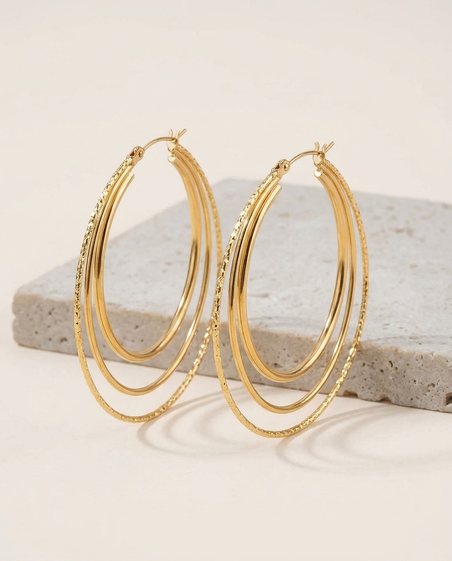 Boucles d'oreilles Maëlle