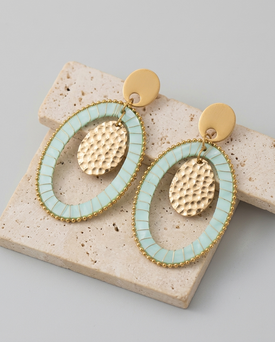 Boucles d'oreilles Thaïs