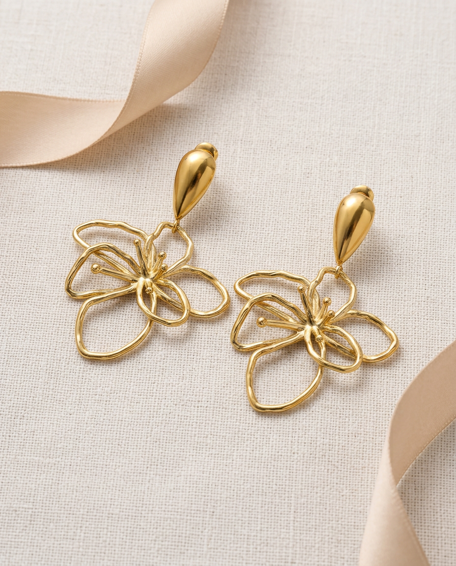 Boucles d'oreilles Solène