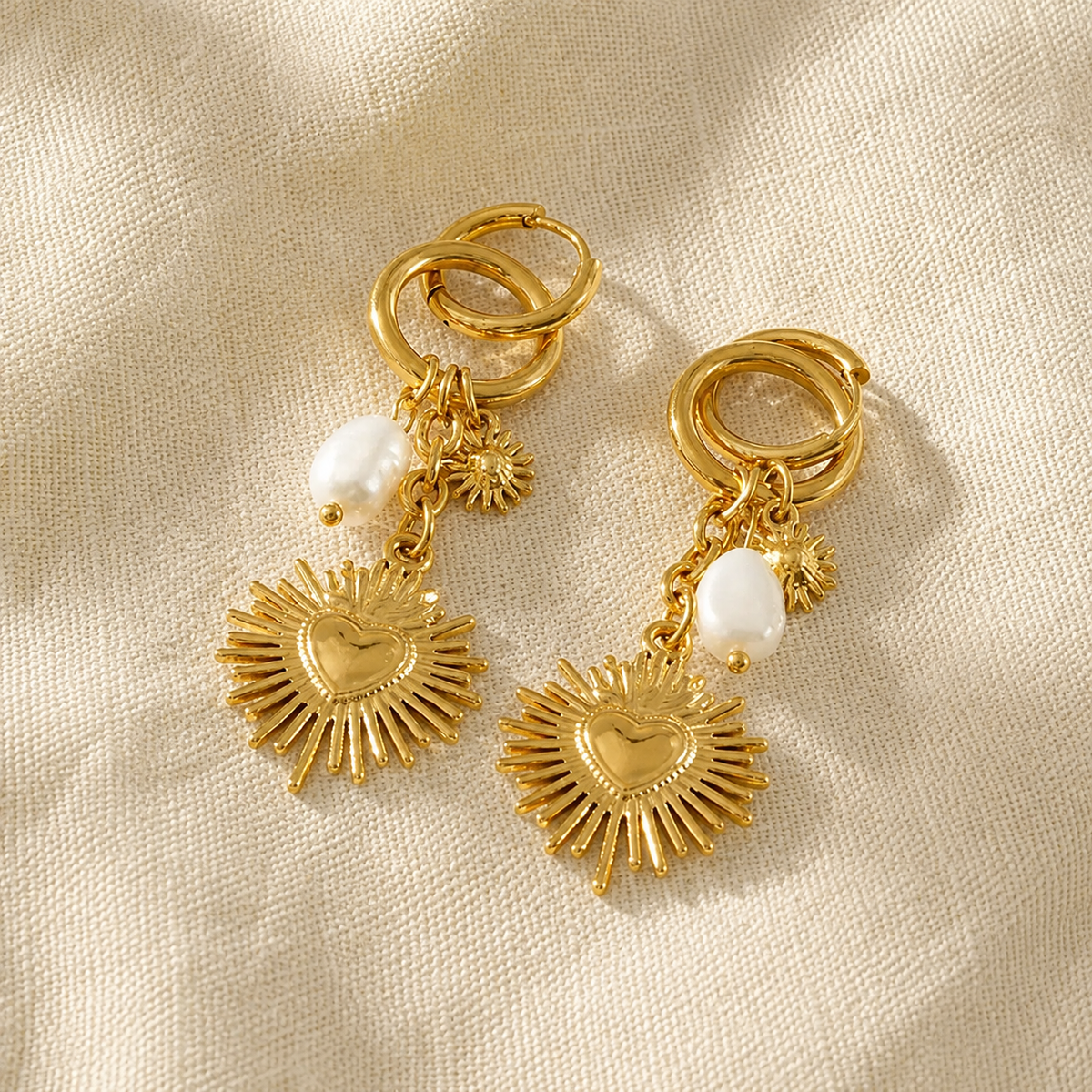 Boucles d'oreilles Romane